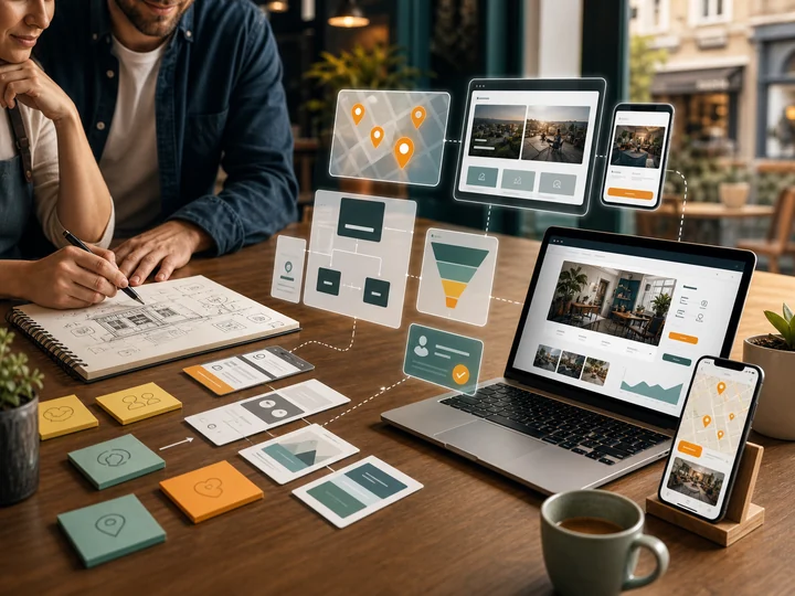 Transformation d'une activité locale en présence digitale claire avec SimpleWebs