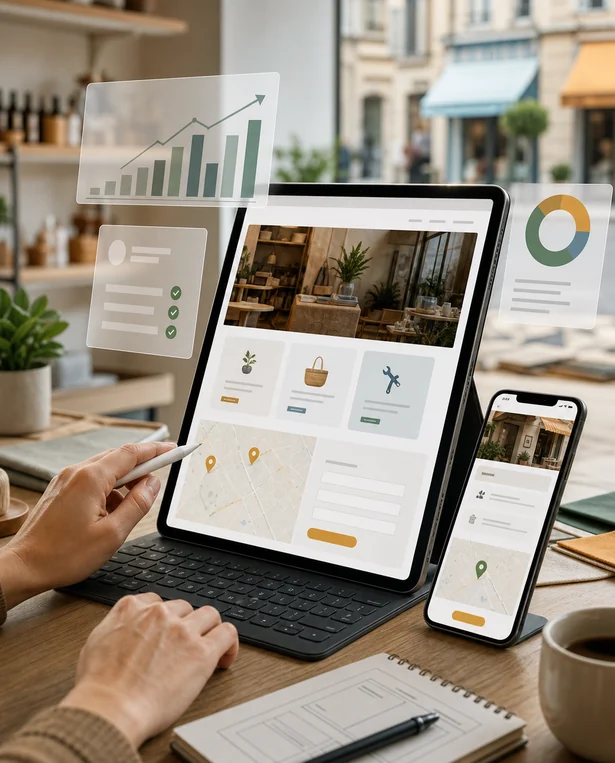 Site internet utile pour une entreprise locale de Morestel accompagnée par SimpleWebs